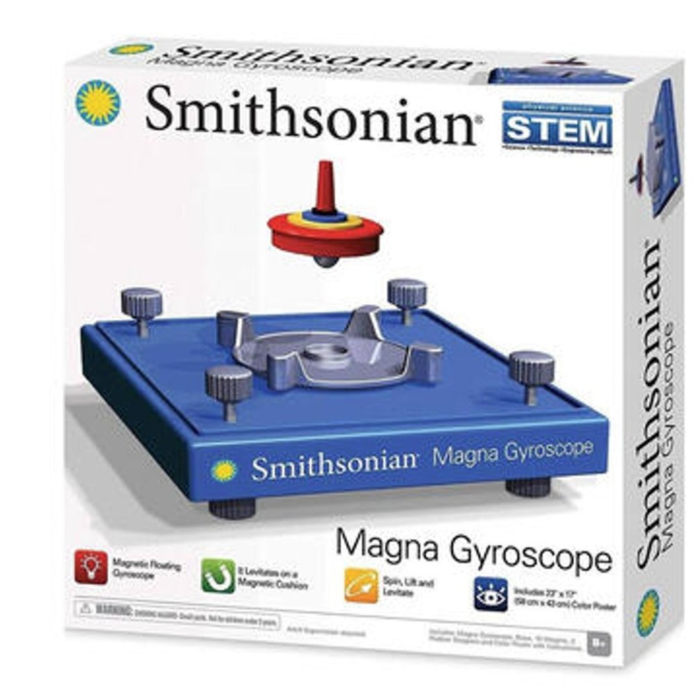 Smithsonian Magna Gyroscope (Science Activities, STEM, Education, 8 yrs and up)